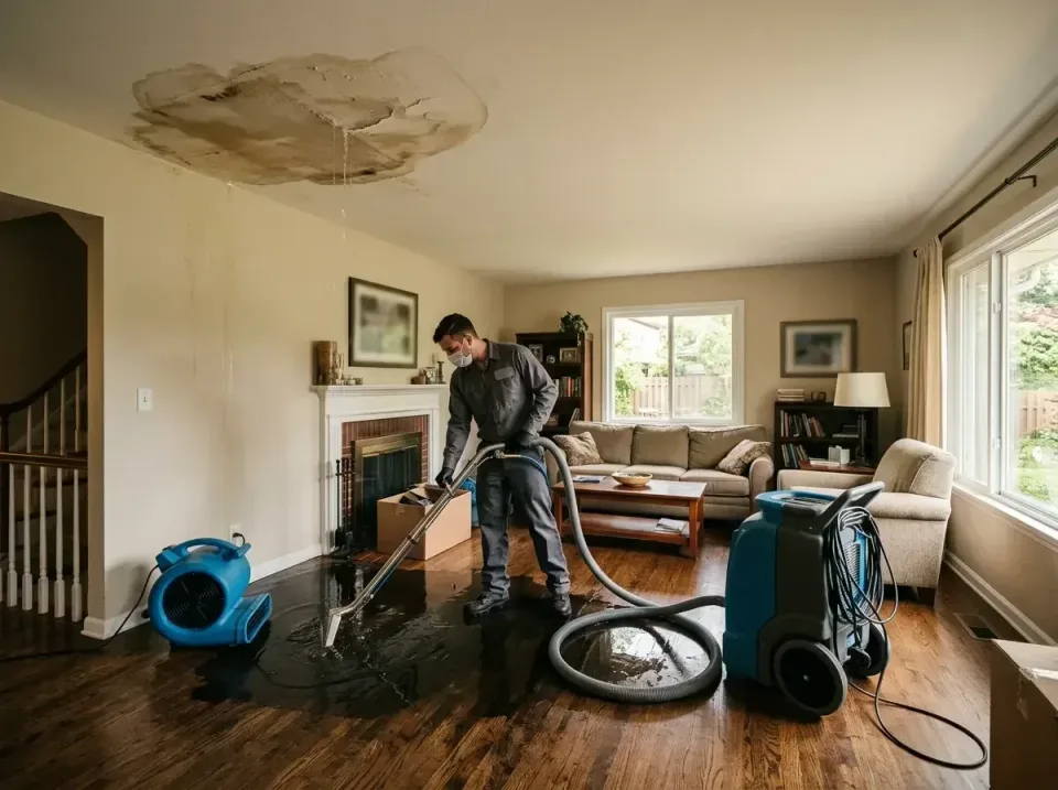 attic-pipe-burst-ceiling-drip-008 — frequently asked questions, Water Damage Restoration & Carpet Care in Caldwell, NJ
